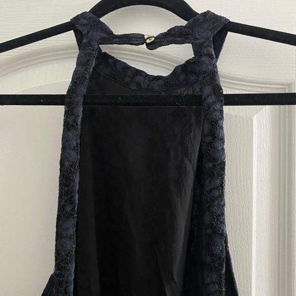 MinkPink Navy Lace Mini Dress - Picture 5 of 7